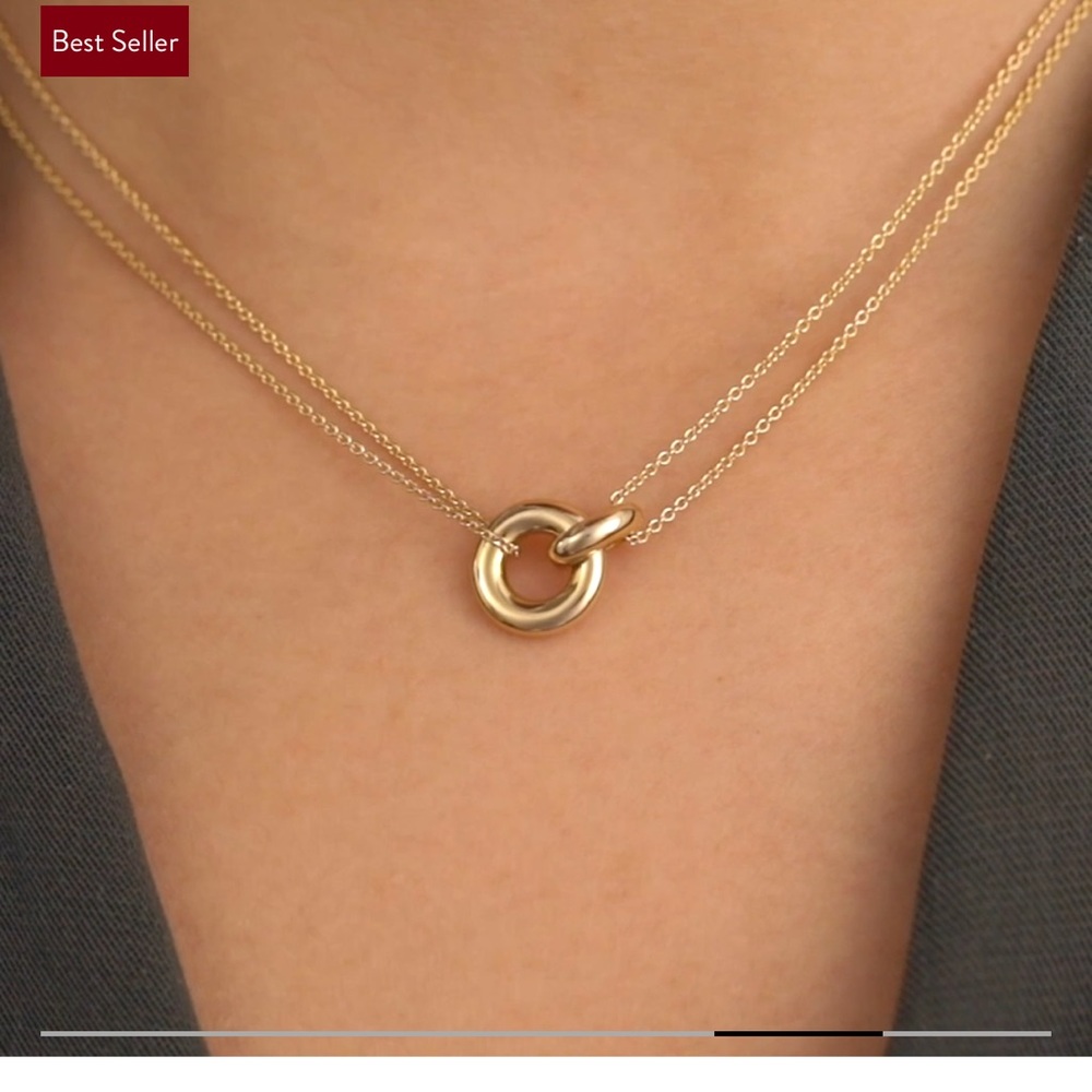 Mejuri Vermeil Linked Necklace